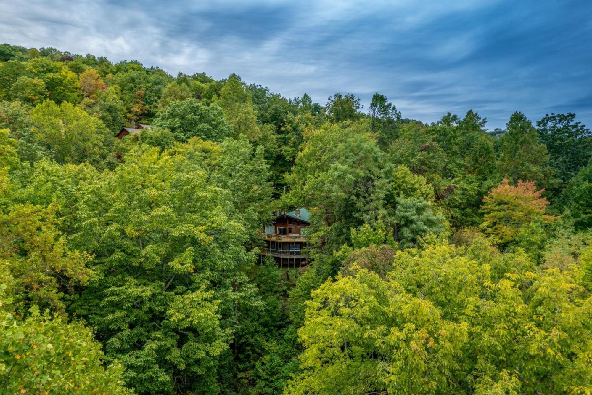 Grand Ole Chalet - Mt Viewsfireplacefirepitarcade Гатлінбург Екстер'єр фото